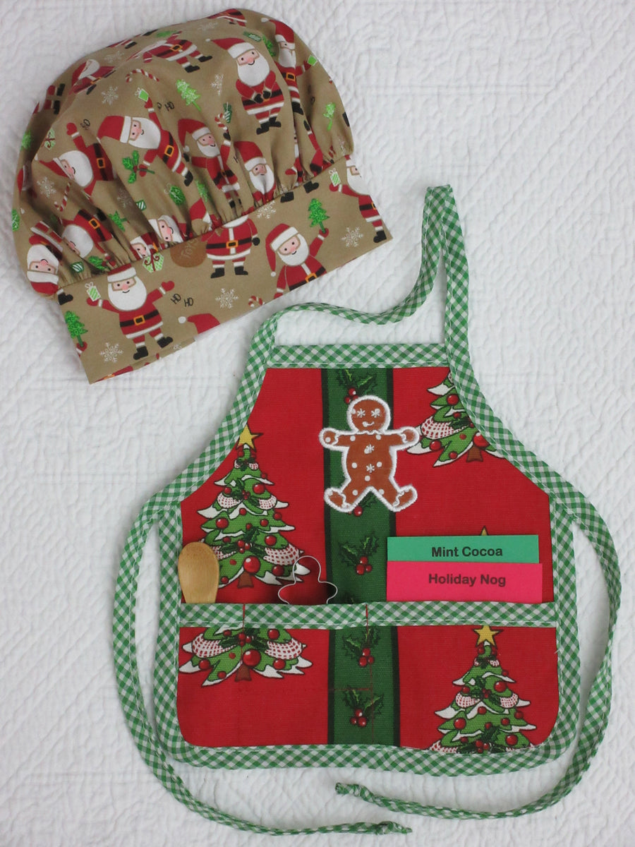  HOJADA Mini Apron Clothing for Doll Christmas Elf Doll