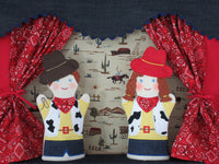 Western Doorway Puppet Theater Stage